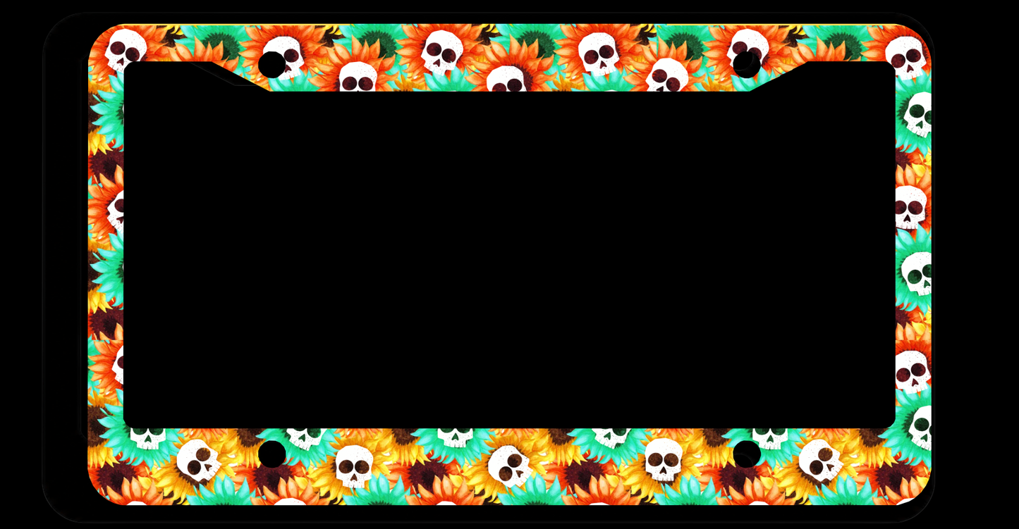 Wilted Licence Plate Frame