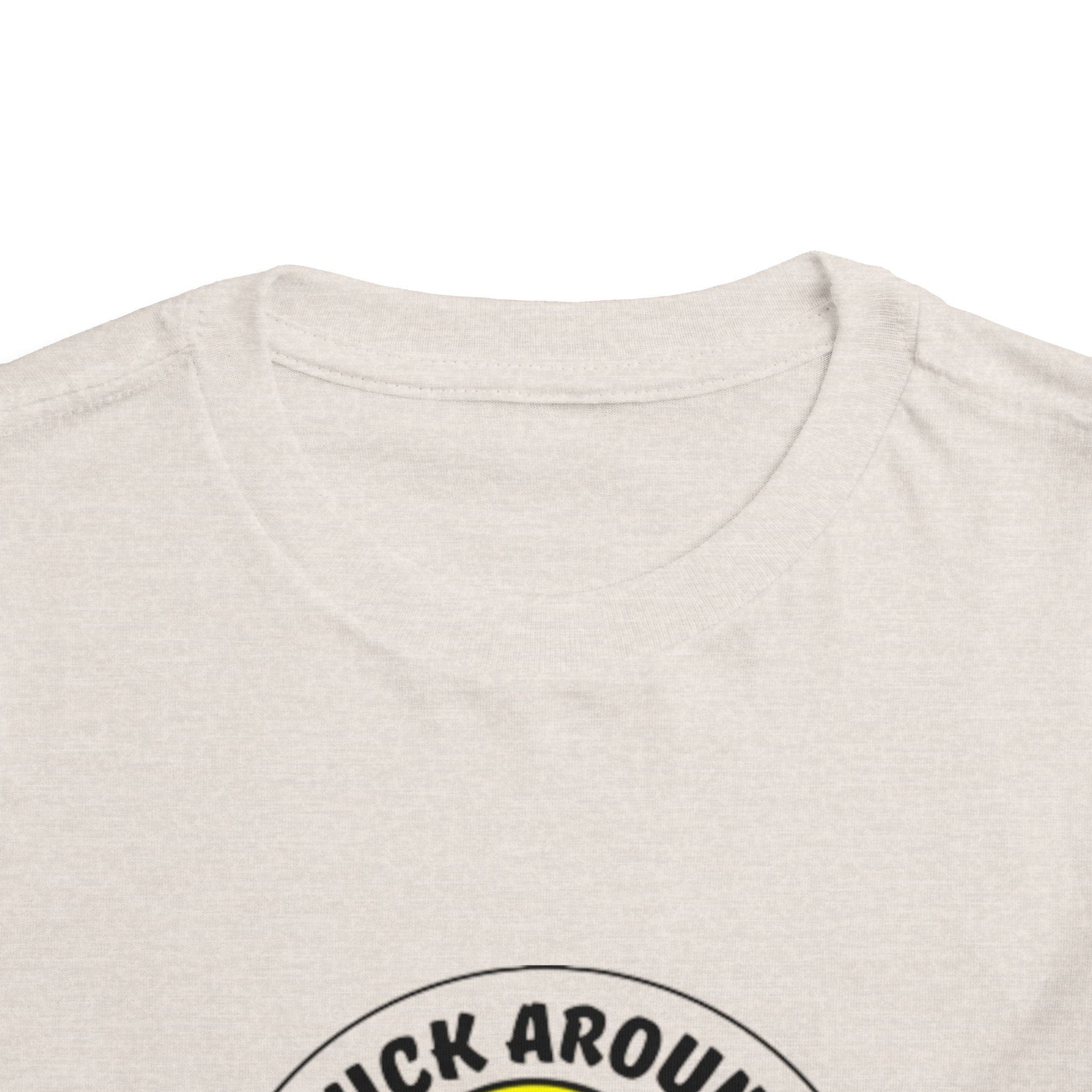 "Duck Around and Find Out" Cute Yellow Duck Graphic, Toddler T-Shirt