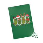 Holiday Pickle Family Puzzle — Festive Christmas Jigsaw (110–1014 pcs)