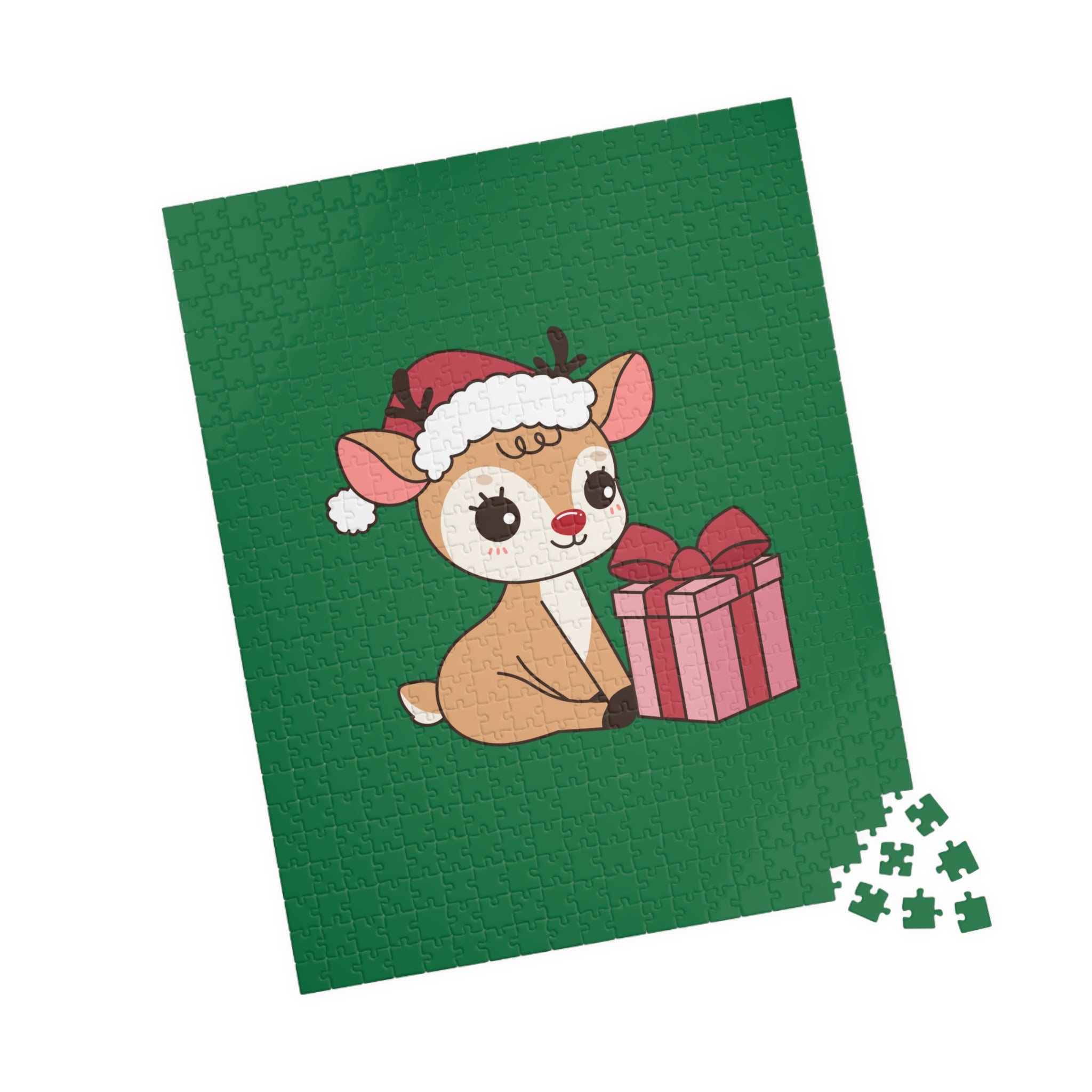 Christmas Puzzle - Baby Reindeer Design
