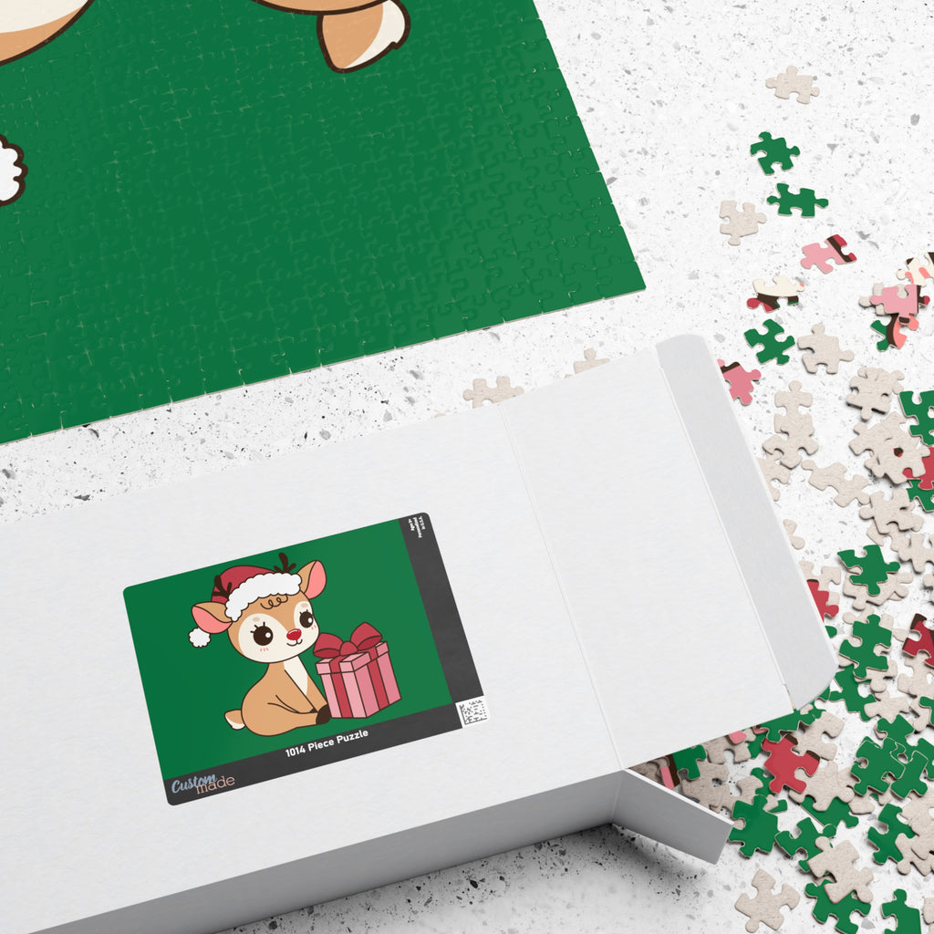 Christmas Puzzle - Baby Reindeer Design