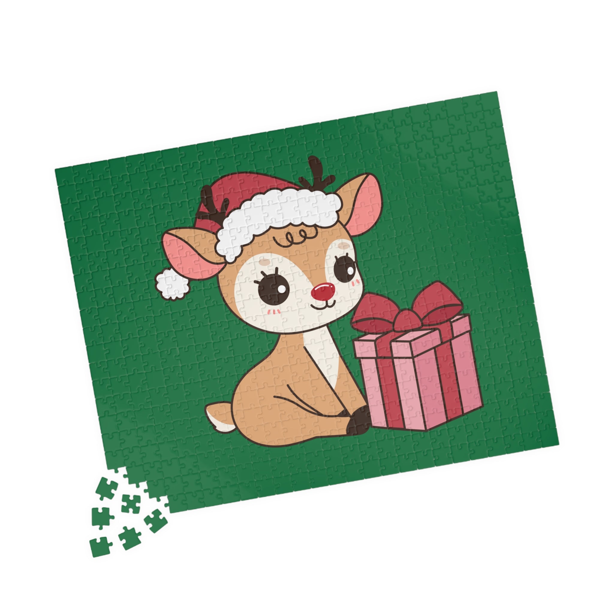 Christmas Puzzle - Baby Reindeer Design
