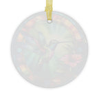 Hummingbird Stained Glass Ornament