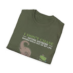 Funny Elephant “I Don't Chase Anyone Anymore” T-Shirt | Sarcastic Quote Tee