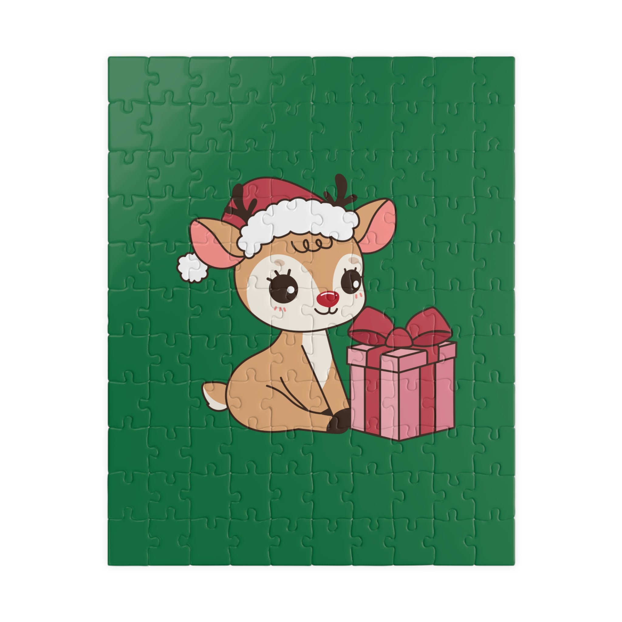 Christmas Puzzle - Baby Reindeer Design