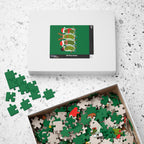 Holiday Pickle Family Puzzle — Festive Christmas Jigsaw (110–1014 pcs)