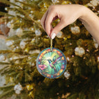 Hummingbird Stained Glass Ornament