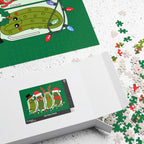 Holiday Pickle Family Puzzle — Festive Christmas Jigsaw (110–1014 pcs)