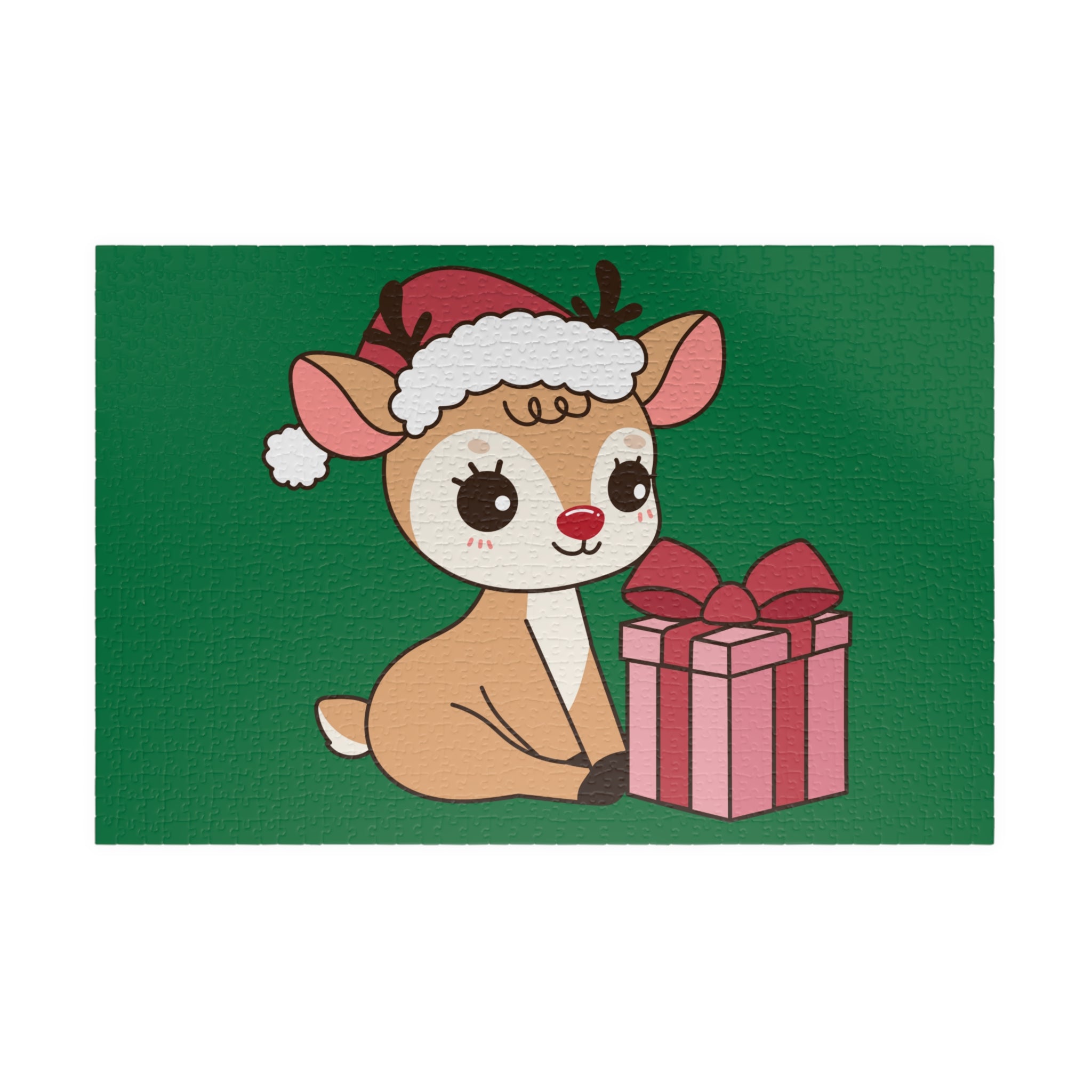 Christmas Puzzle - Baby Reindeer Design