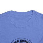 "Duck Around and Find Out" Cute Yellow Duck Graphic, Toddler T-Shirt