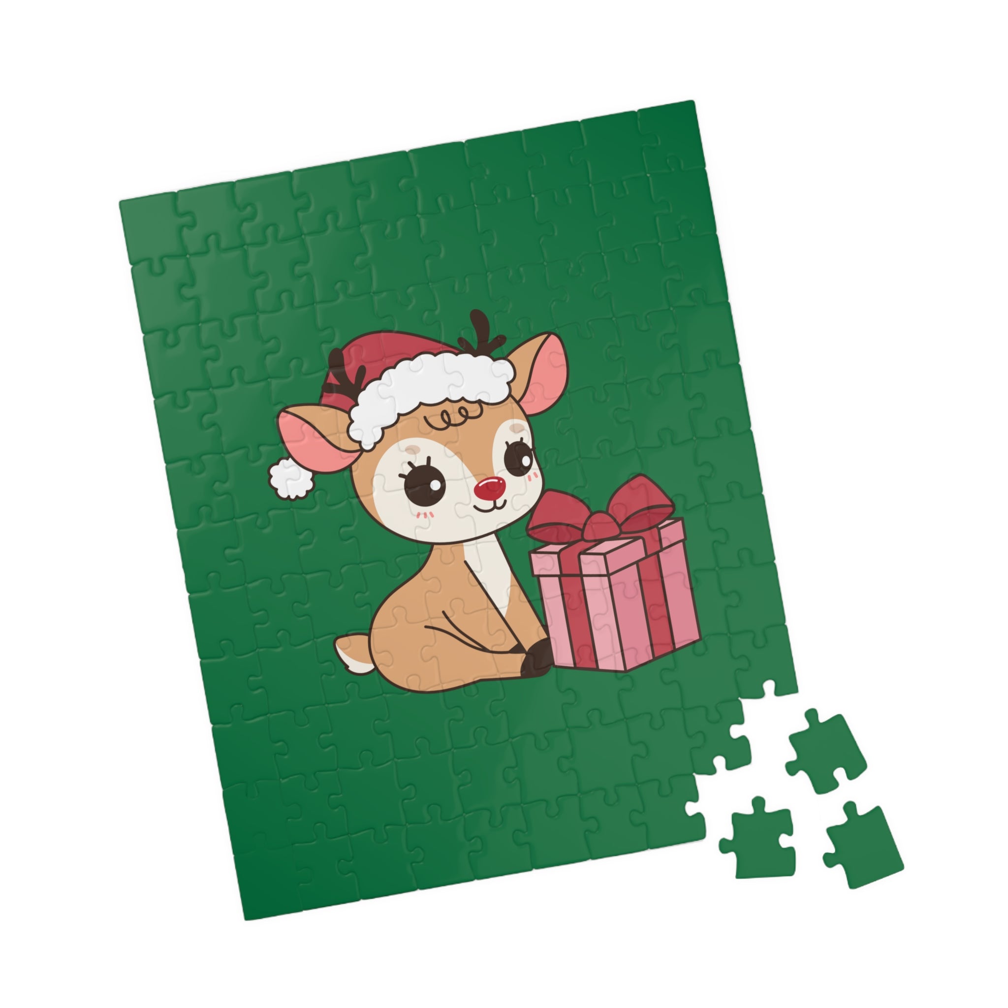 Christmas Puzzle - Baby Reindeer Design