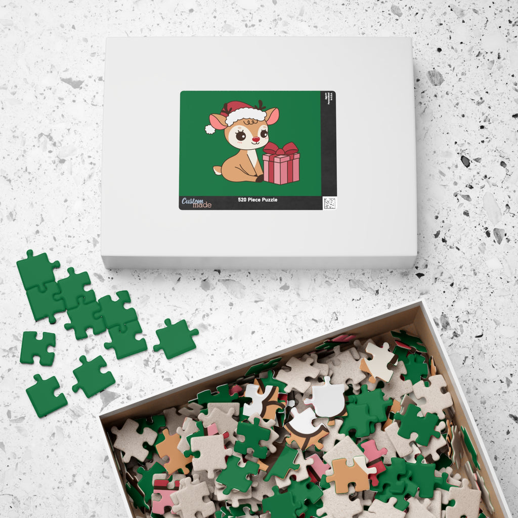 Christmas Puzzle - Baby Reindeer Design