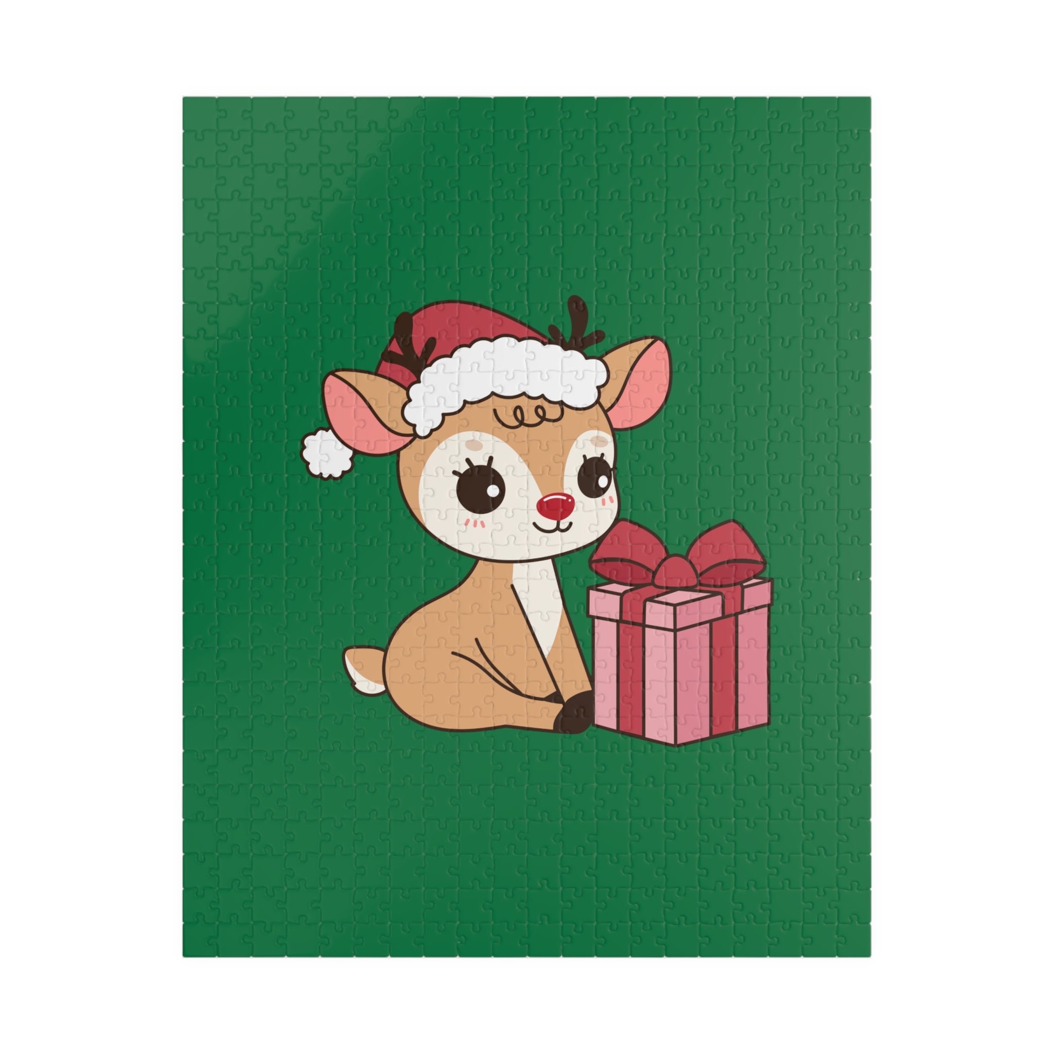 Christmas Puzzle - Baby Reindeer Design