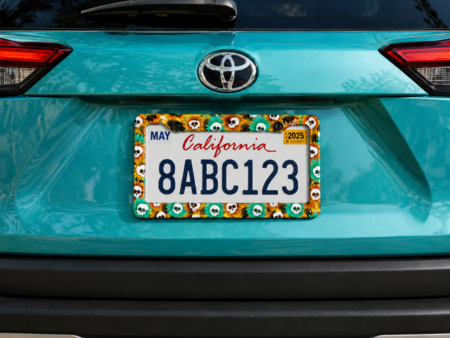 Wilted Licence Plate Frame