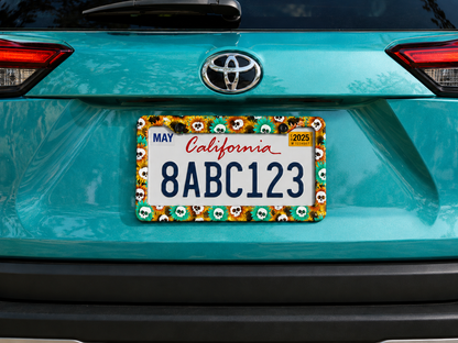 Wilted Licence Plate Frame