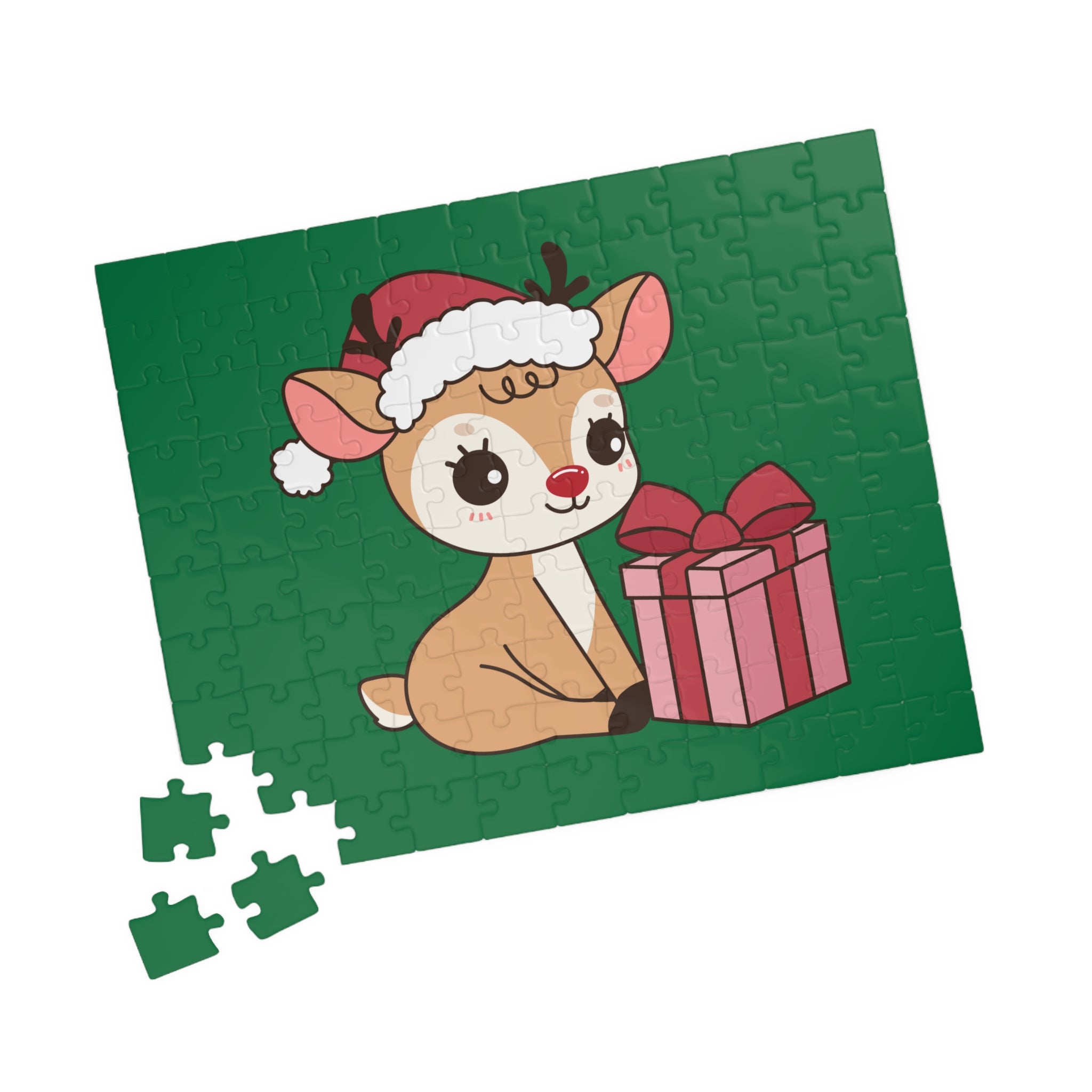 Christmas Puzzle - Baby Reindeer Design