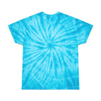 Bath Wildcats Yellow Tie-Dye Tee Soccer Design — Cyclone Spiral Graphic Shirt