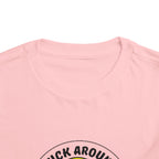 "Duck Around and Find Out" Cute Yellow Duck Graphic, Toddler T-Shirt