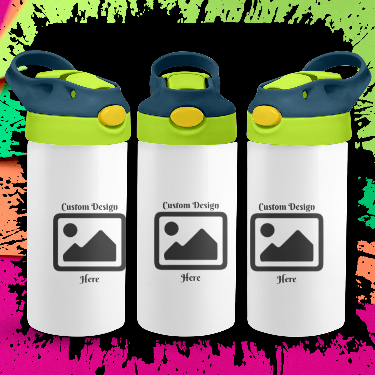 Custom Flip-Top Cups
