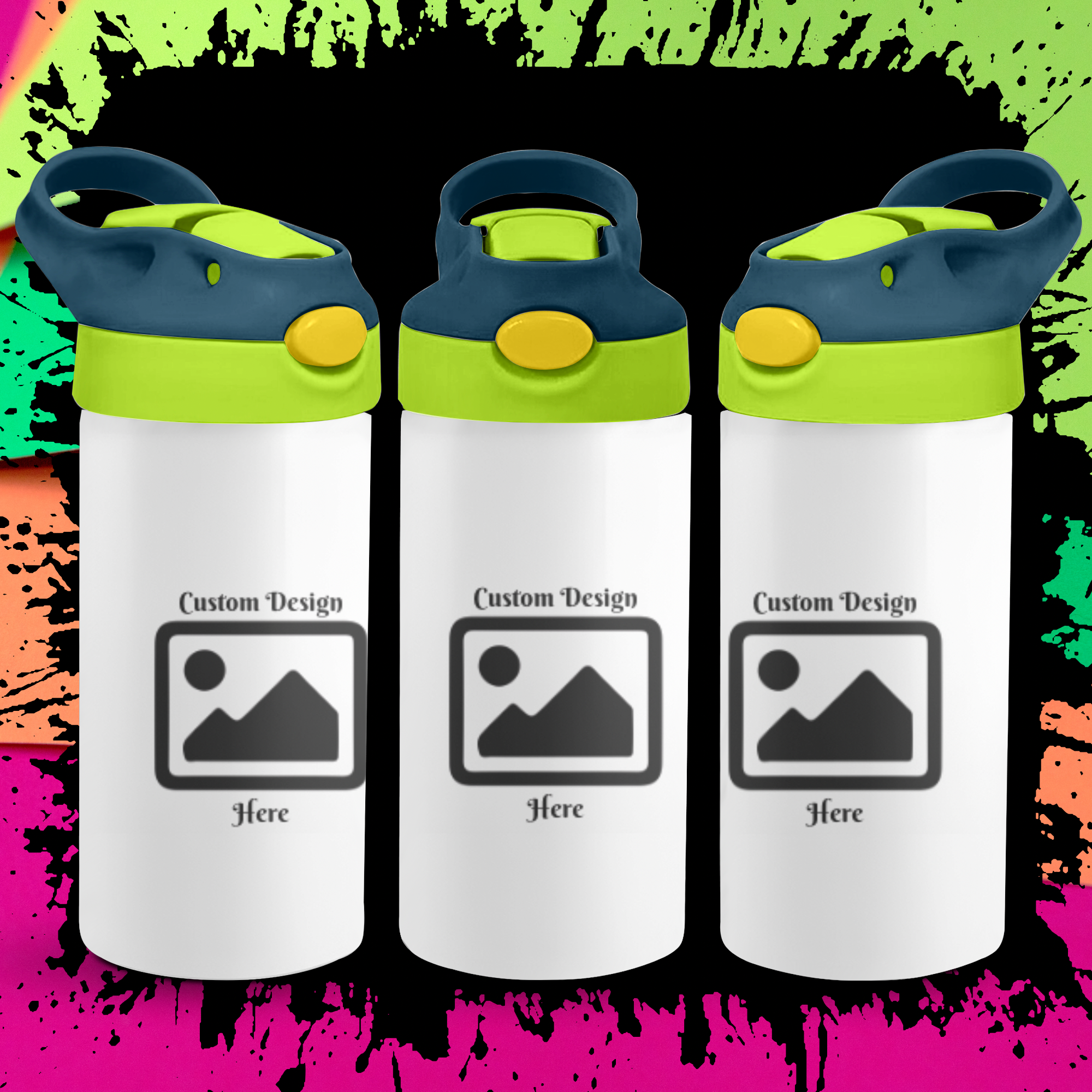 Custom Flip-Top Cups