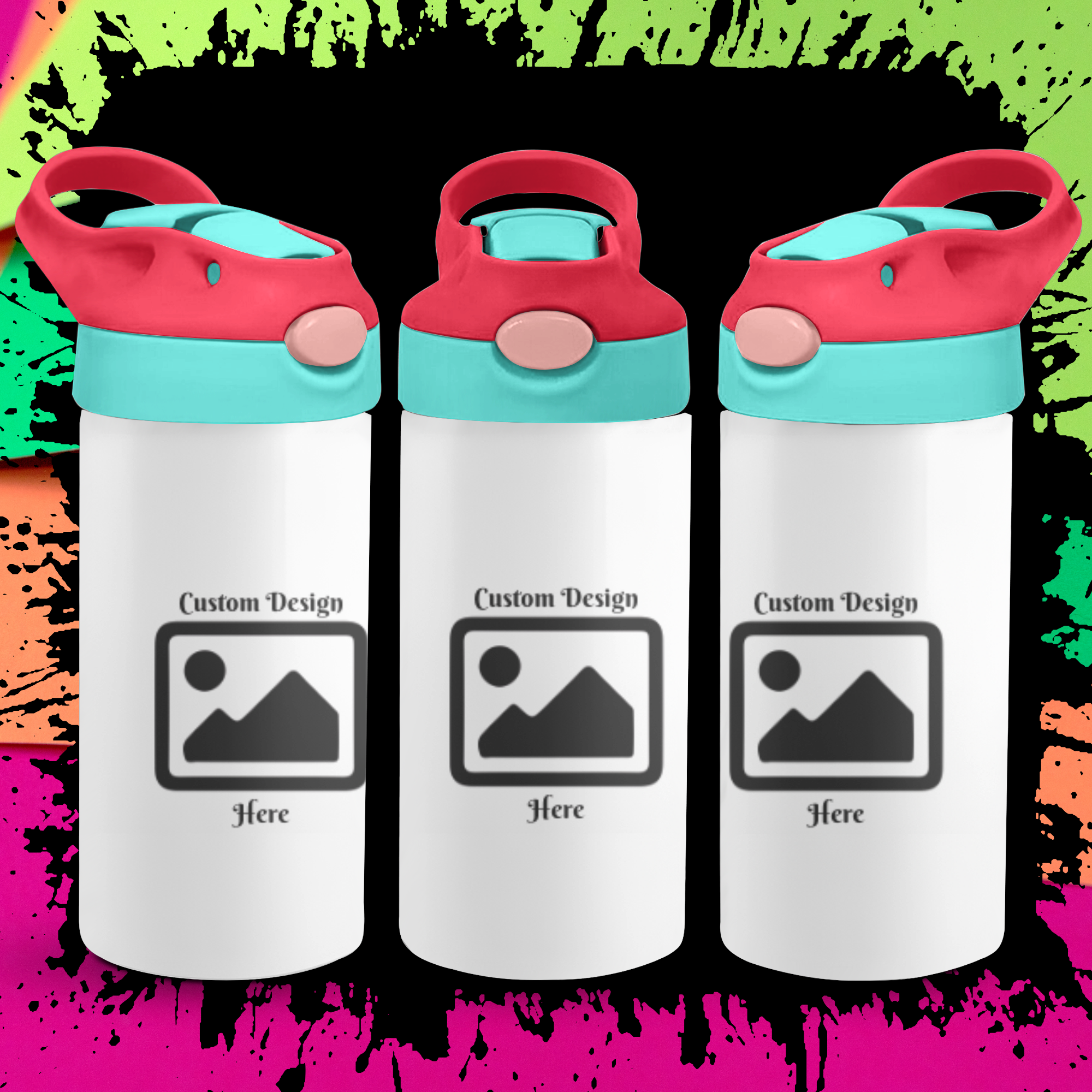 Custom Flip-Top Cups