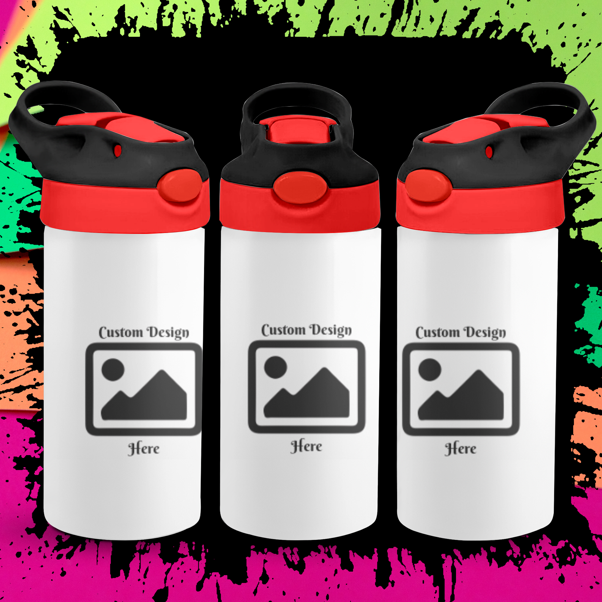 Custom Flip-Top Cups