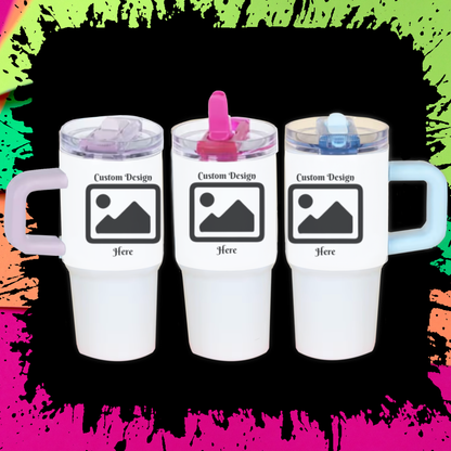 Custom Kids 14 oz mini handled Tumbler