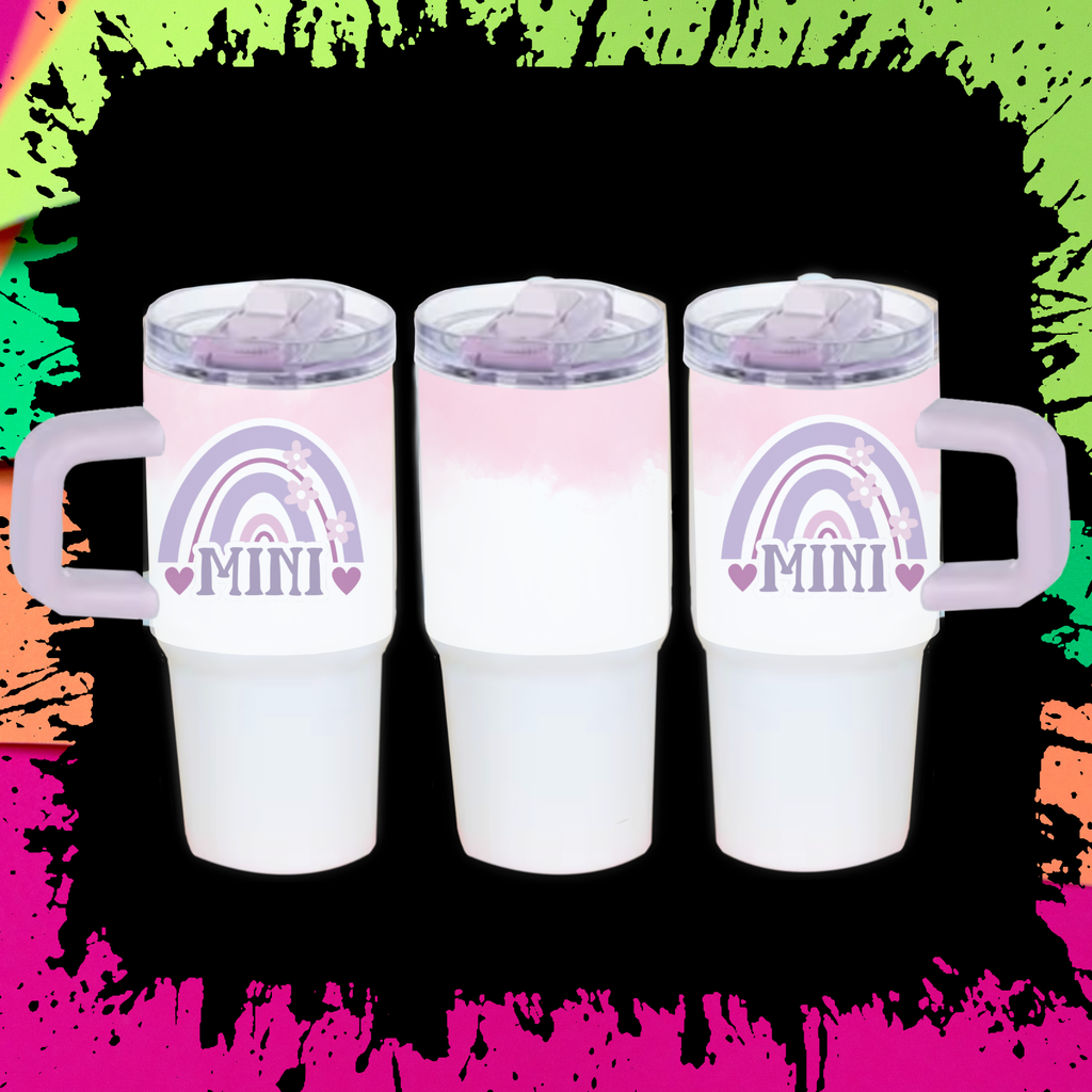 ‘Mini” Kids Mini Handled Tumbler