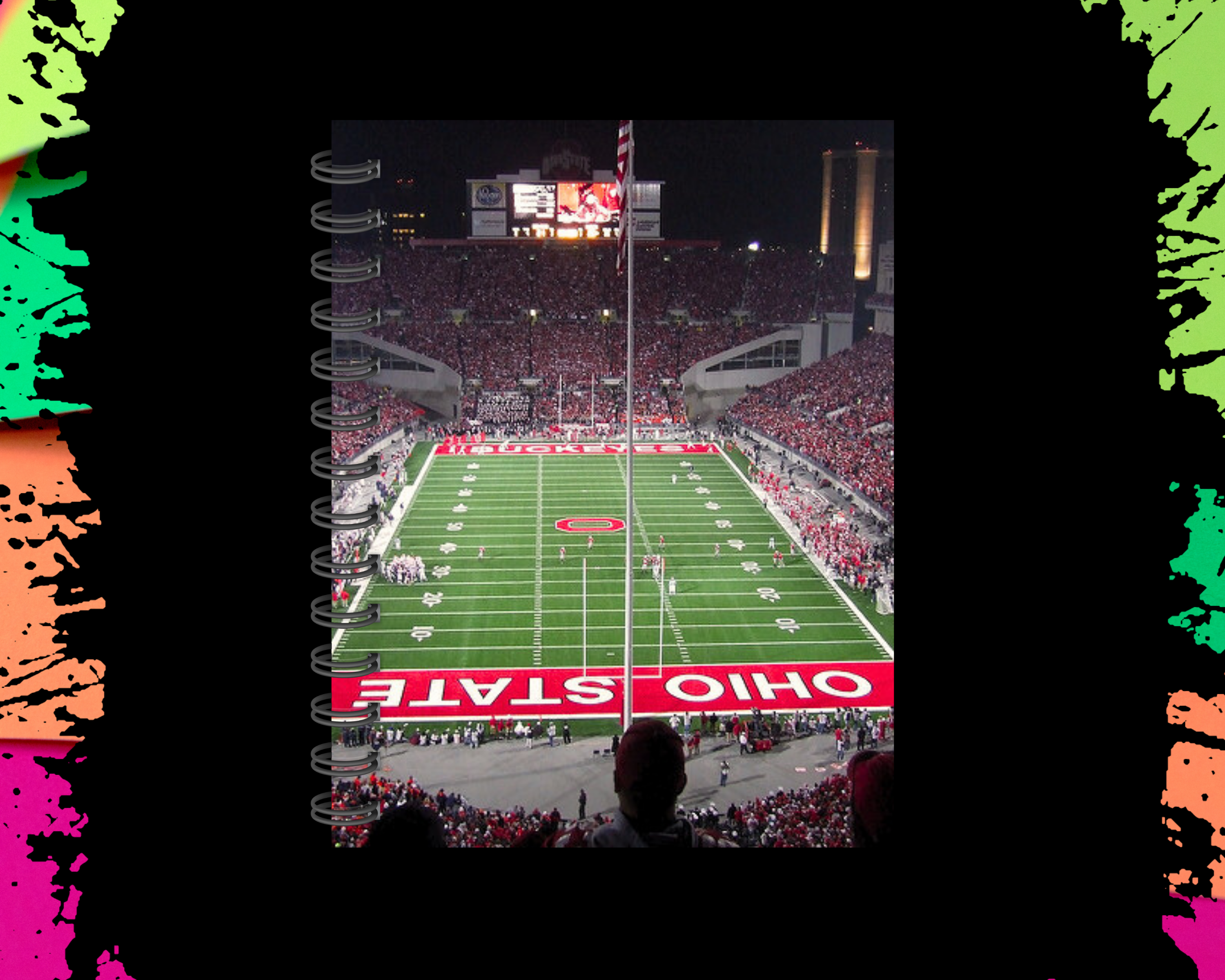 Ohio State Notebook/Journal Style 2