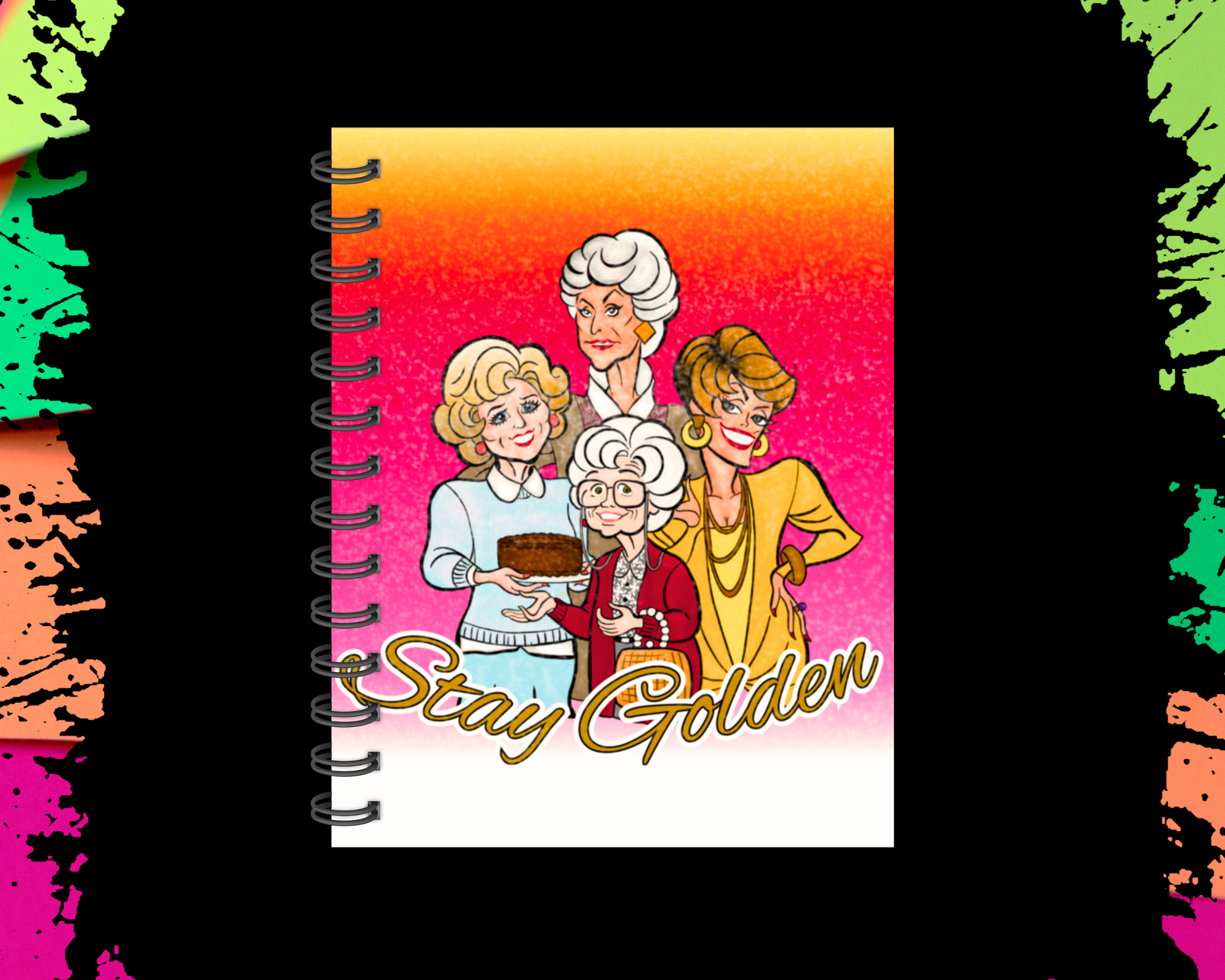 Stay Golden notebook/ Journal