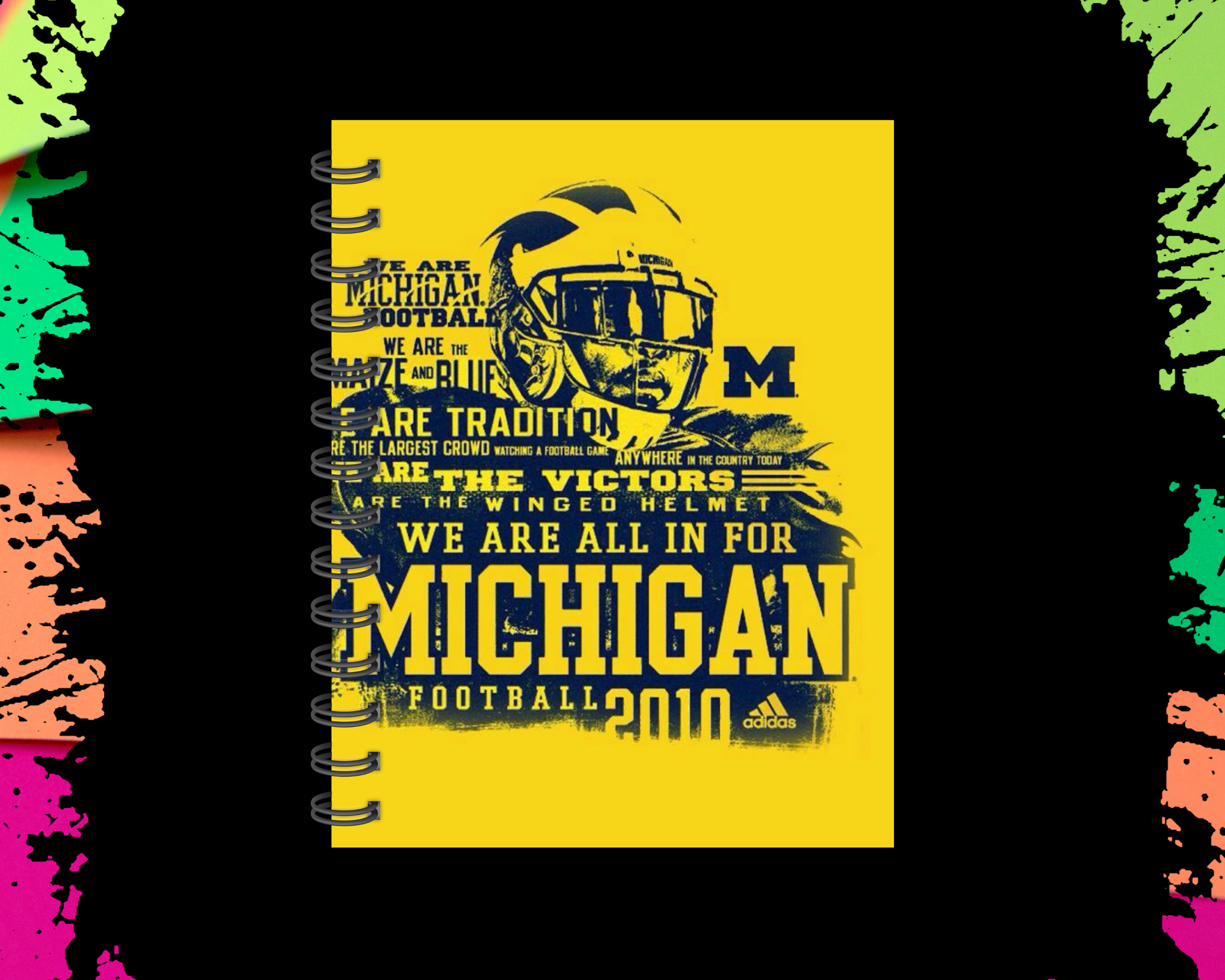 Michigan Notebook/Journal Style 2