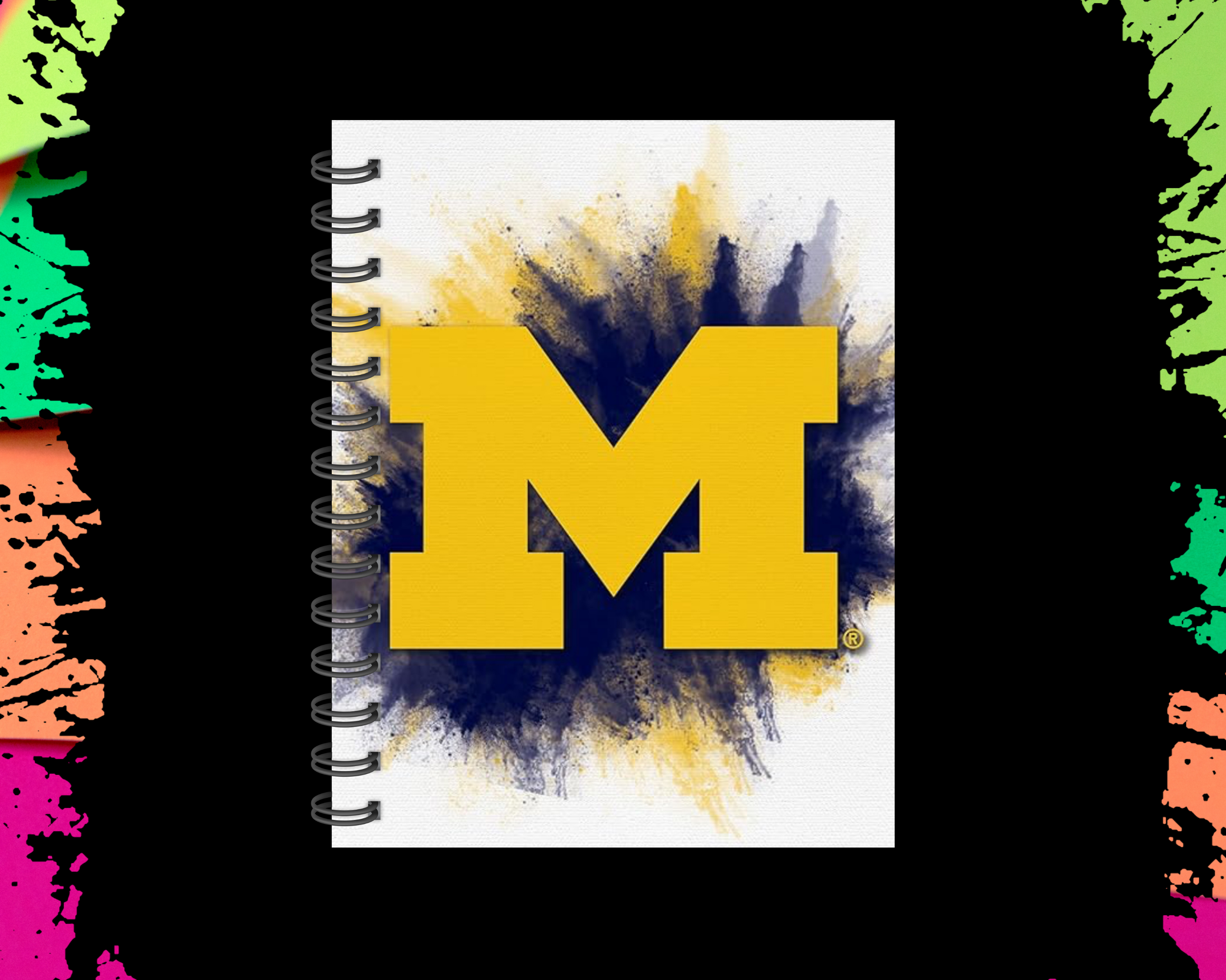 Michigan Notebook/Journal Style 2