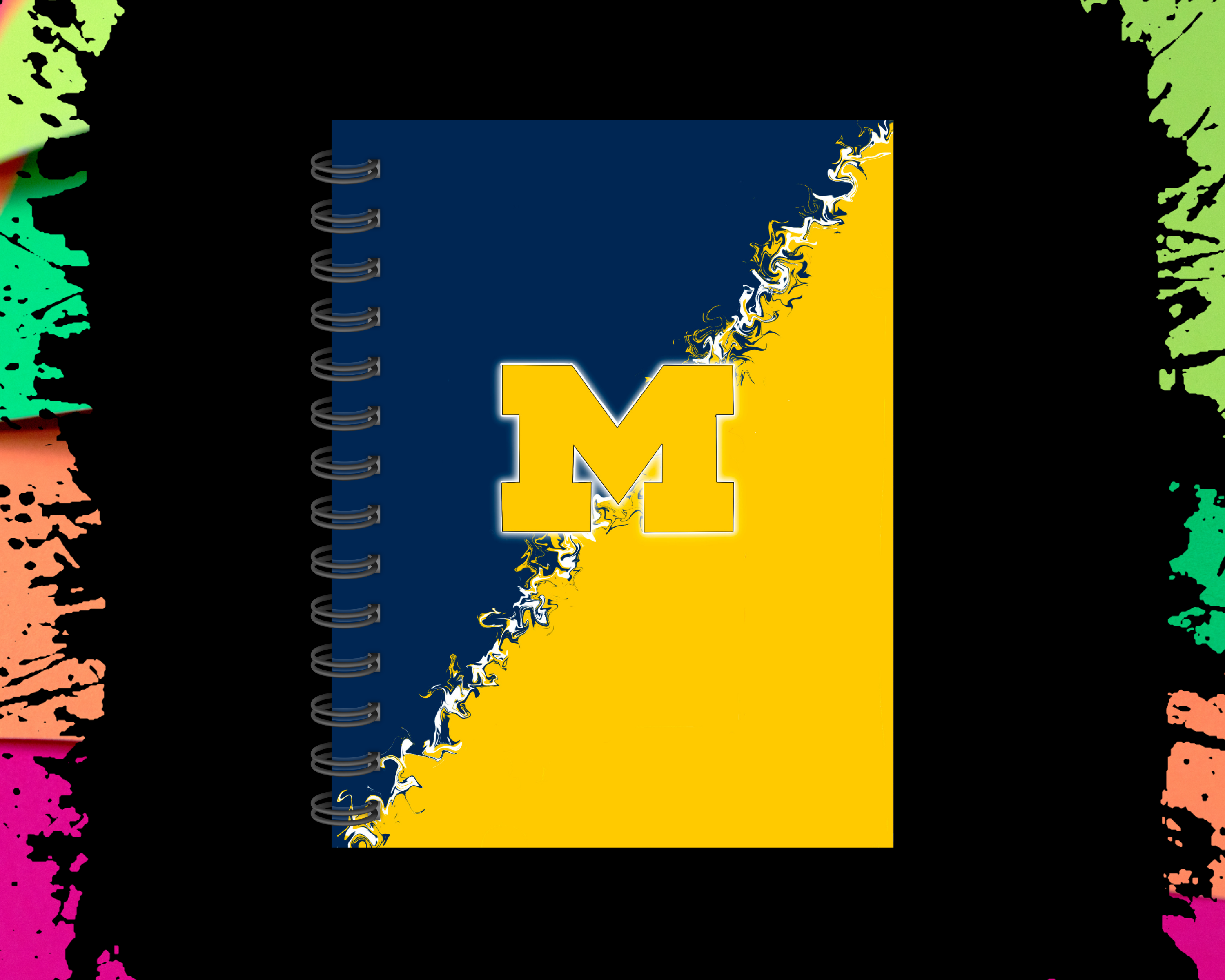 Michigan Notebook/ Journal Style 1