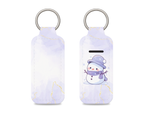 Snowman chapstick Keychain