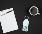 Chilly Penguin Chapstick Keychain