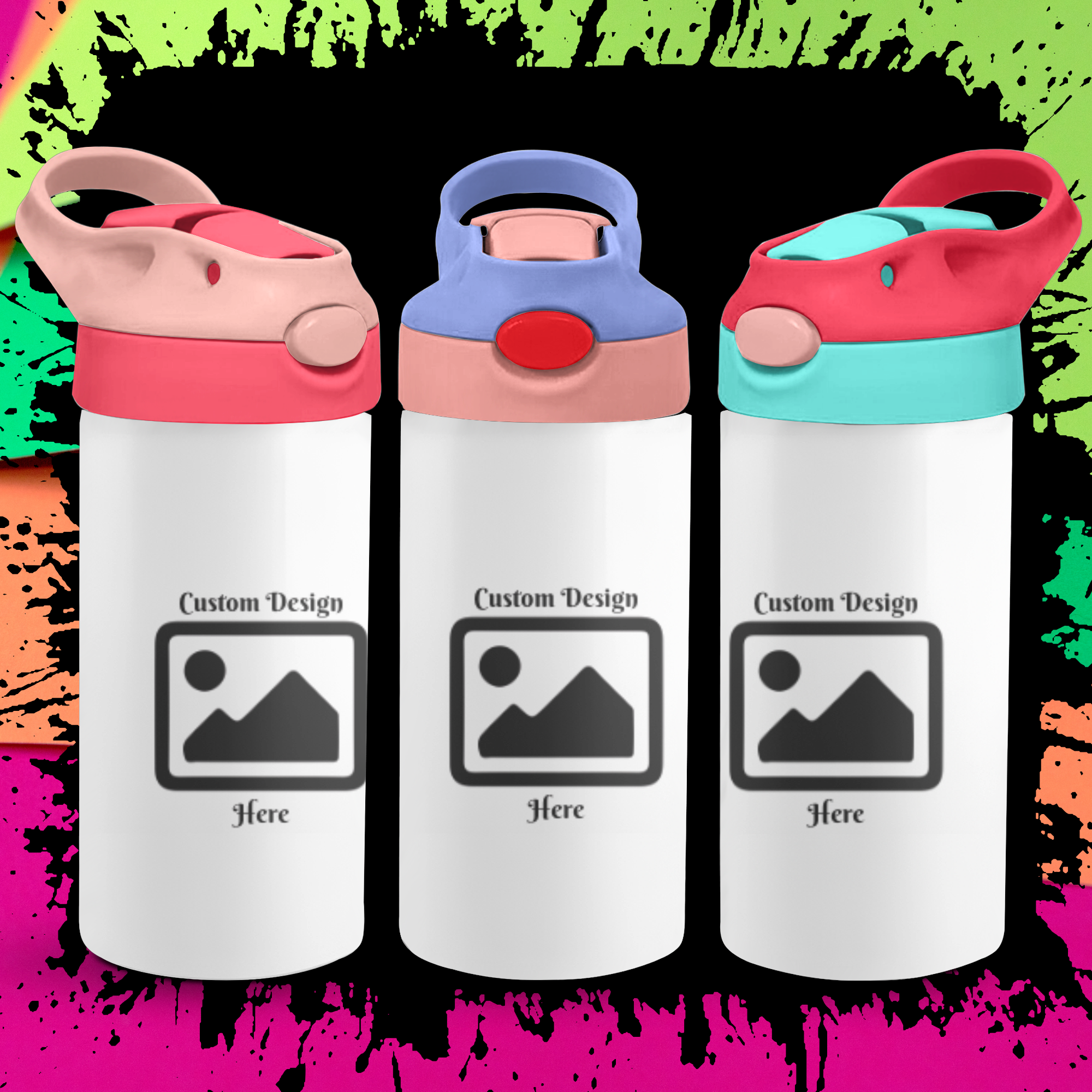 Custom Flip-Top Cups