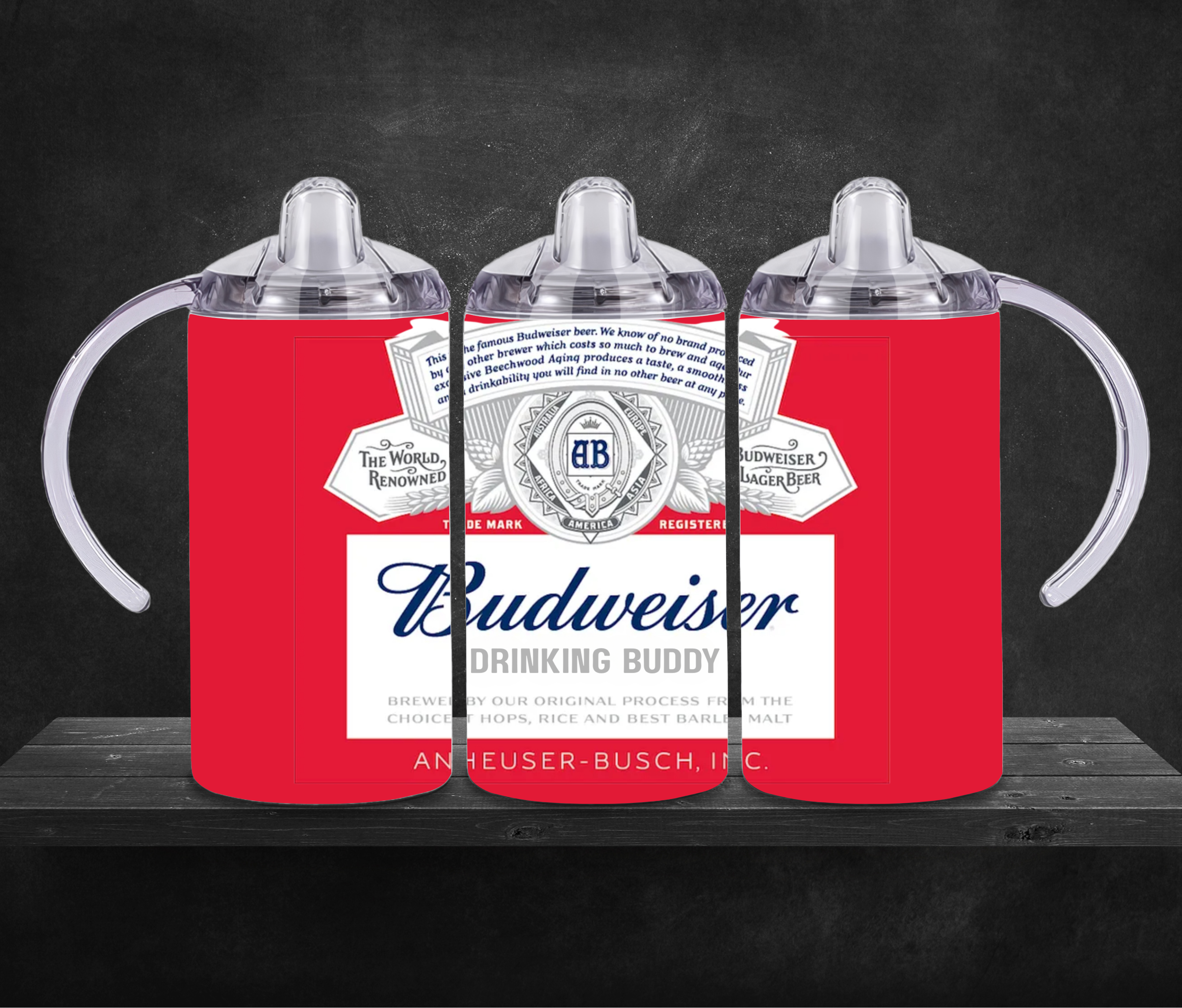 “Drinking Buddy” Budweiser Sippy Cup