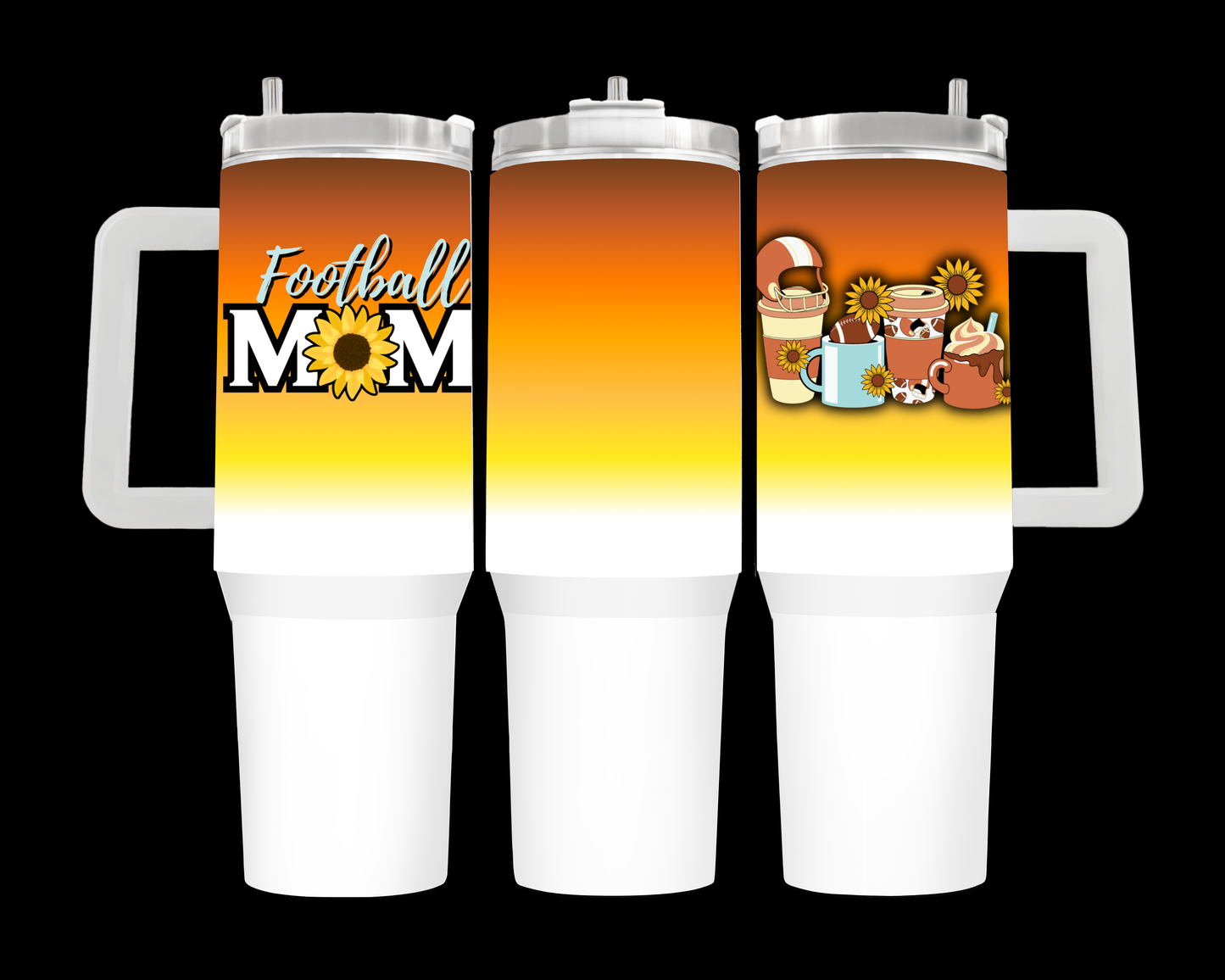 Football Mom 40oz Tumbler