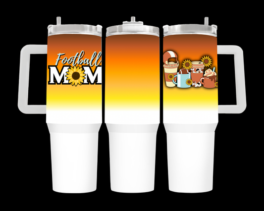 Football Mom 40oz Tumbler