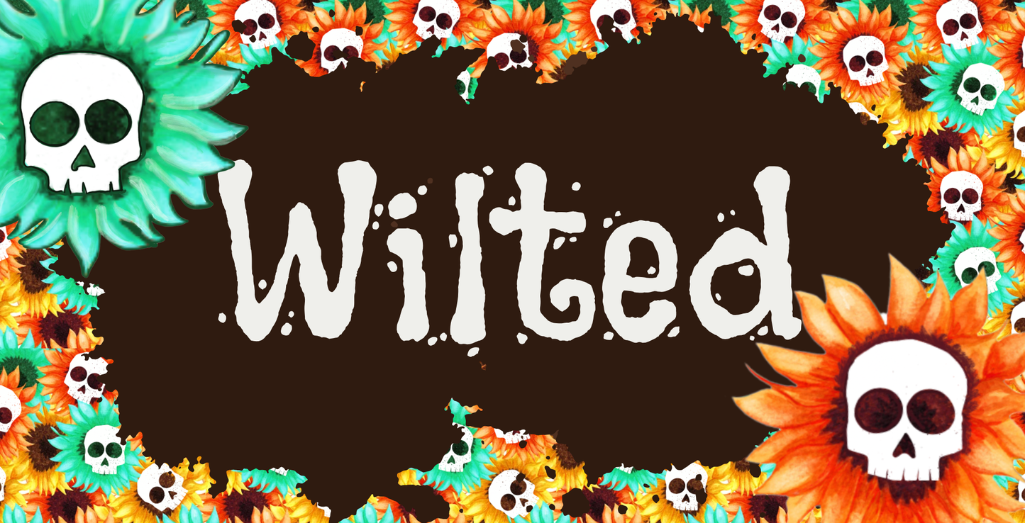 Wilted Front License Plate