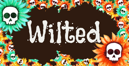 Wilted Front License Plate