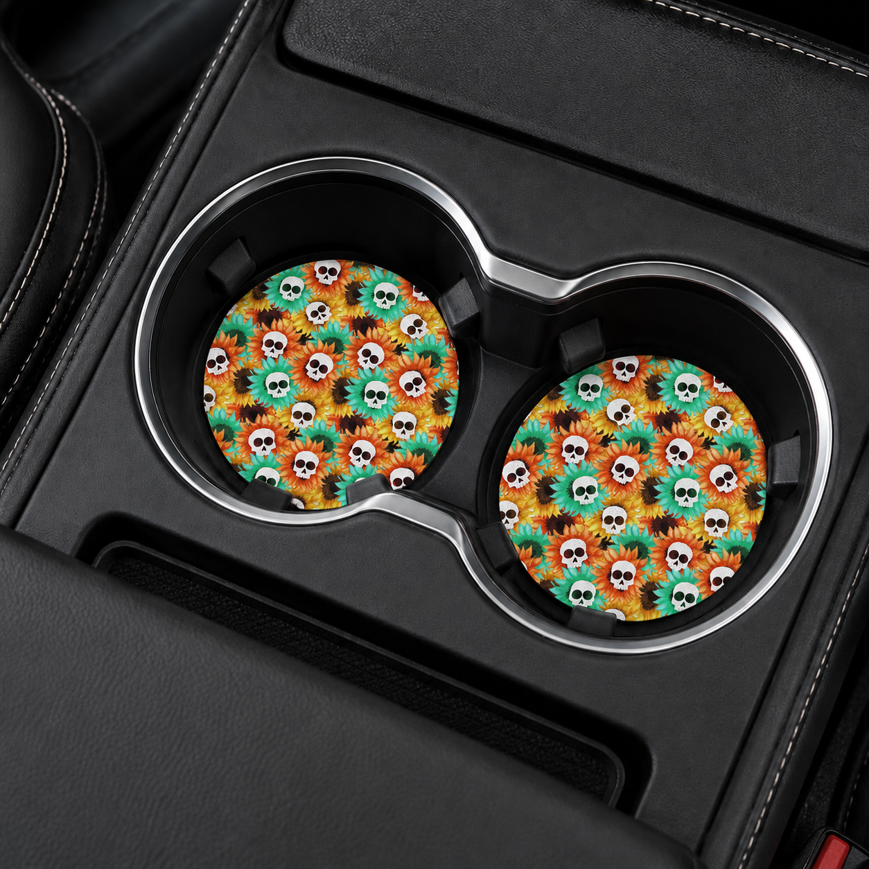 Car Coasters 2-pack (neoprene)