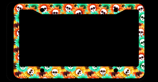 Wilted Licence Plate Frame