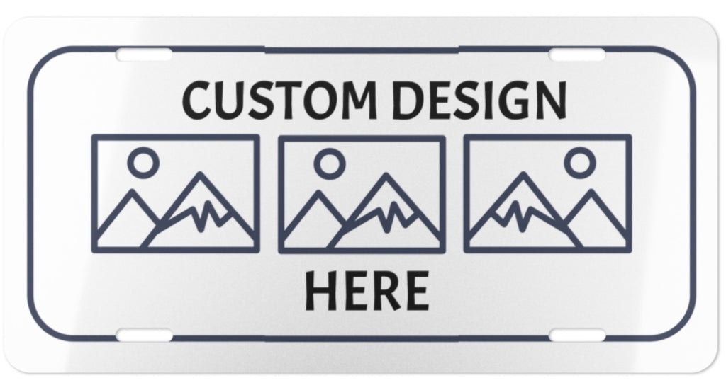 Custom Vanity Plates