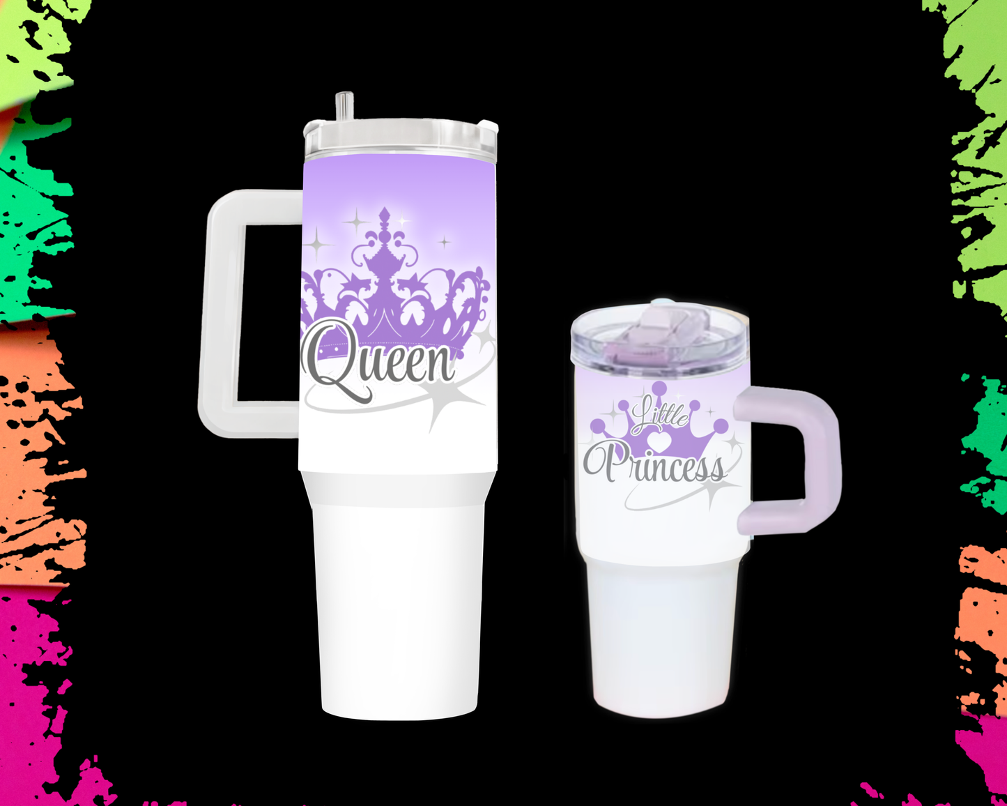 Queen & Little Pirincess Set