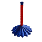 3D Printed Expanding Flower Passthrough Fidget